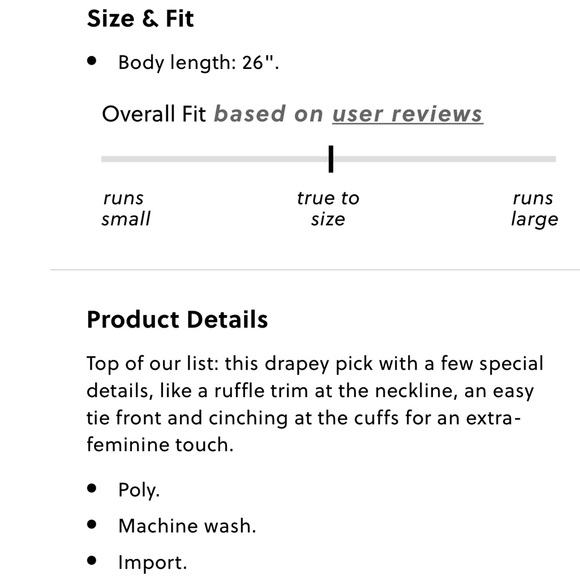 NWT J.Crew Drapey Ruffle Tie-Neck Top - Picture 6 of 6